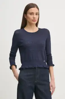 Gaudi pulover femei, culoarea albastru marin, light, 511BD53020 imagine