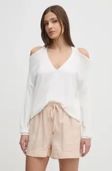 Gaudi pulover femei, culoarea bej, light, 511BD53015 imagine