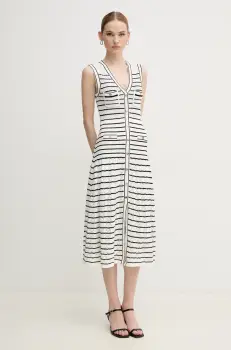 Gaudi rochie culoarea negru, maxi, evazati, 511FD13006 imagine