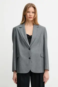 Gaudi sacou culoarea gri, un singur rand de nasturi, cu imprimeu, 521FD35016 imagine