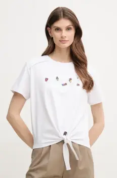 Gaudi tricou femei, culoarea alb, 511BD64026 imagine