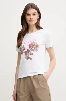 Gaudi tricou femei, culoarea alb, 511BD64036 imagine