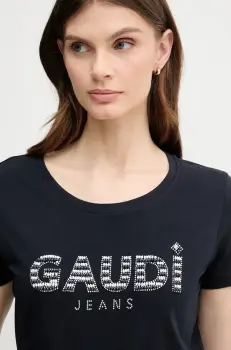 Gaudi tricou femei, culoarea albastru marin, 511BD64021 imagine