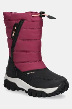 Geox cizme de iarna copii culoarea violet imagine