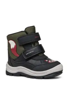 Geox cizme de iarna copii FLANFIL ABX culoarea verde, B463VB.054FU imagine