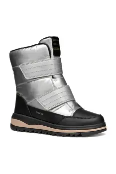 Geox cizme de iarna pentru copii ADELHIDE culoarea argintiu, J56EWA.0LVNF imagine