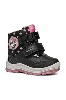 Geox cizme de iarna pentru copii FLANFIL ABX culoarea negru, B463WC.0BCMN imagine