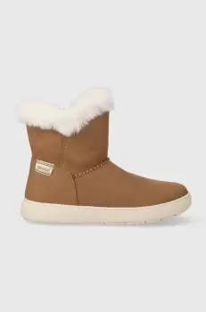 Geox cizme de iarna pentru copii J36HUD 000AU J THELEVEN culoarea maro imagine