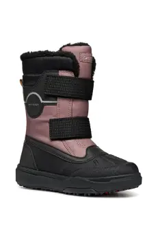 Geox cizme de iarna pentru copii JUNSHEE PG culoarea roz, J46HSA.0MEFU imagine