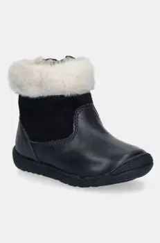 Geox cizme de iarna pentru copii MACCHIA culoarea albastru marin, B464PC.08522 imagine