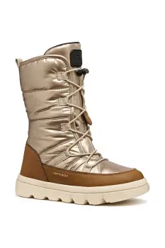 Geox cizme de iarna pentru copii WILLABOOM culoarea auriu, J56HWA.0LVBC imagine