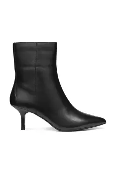 Geox cizme de piele D KLEOPY culoarea negru, cu toc cui, D56YBB 000TU C9999 imagine