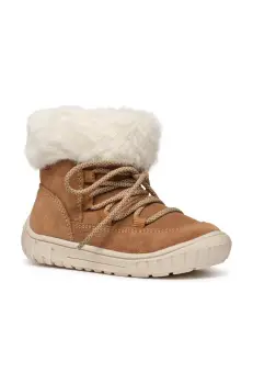 Geox cizme de zapada din piele intoarsa OMAR WPF culoarea maro, B462LA.00022 imagine