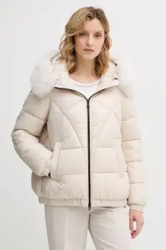 Geox geaca BACKSIE culoarea bej, de iarna, W5628S T3121 imagine