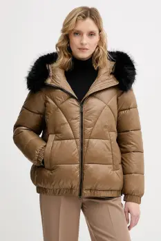 Geox geaca BACKSIE culoarea maro, de iarna, W5628S T3121 imagine