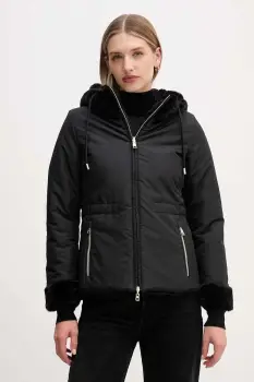 Geox geaca cu doua fete KAULA culoarea negru, de tranzitie, W5622E TC197 imagine