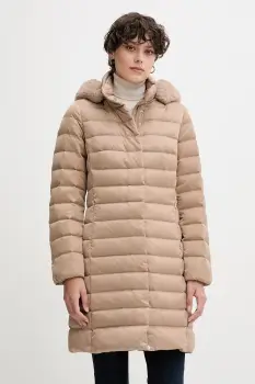 Geox geaca de puf BETTANIE culoarea bej, de iarna, W5626H T3122 imagine