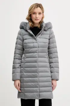 Geox geaca de puf BETTANIE culoarea gri, de iarna, W5626H T3122 imagine