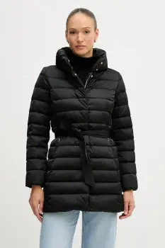 Geox geaca de puf BETTANIE culoarea negru, de tranzitie, W5626N T3122 imagine