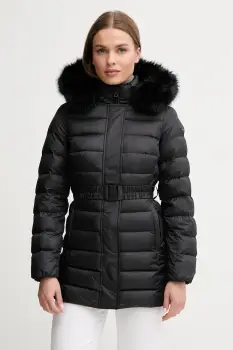 Geox geaca de puf CATRIA culoarea negru, de iarna, W5626G T3152 imagine