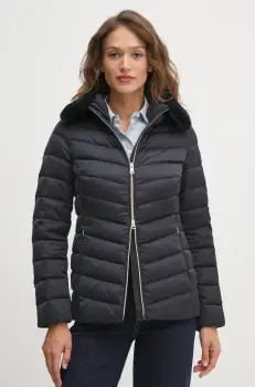 Geox geaca de puf femei, culoarea albastru marin, de iarna, W4626T-T3122-F1624 imagine