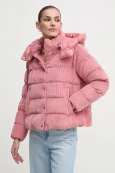 Geox geaca femei, culoarea portocaliu, de iarna, W4628D-T3153-F8326 imagine