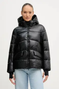 Geox geaca SERILDA culoarea negru, de iarna, W5628F T3121 imagine