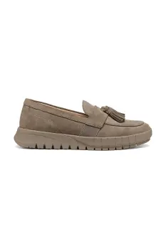 Geox loafers slip-on pentru femei din piele intoarsa D FLEXTRIDE imagine