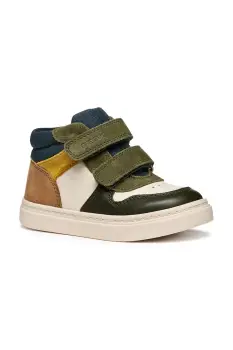 Geox pantofi copii NASHIK culoarea bej, B465NA.08522 imagine