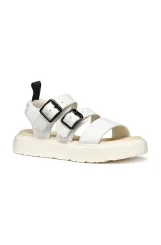 Geox sandale copii KODETTE culoarea alb, J55DBG.000BC imagine