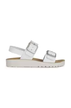 Geox sandale copii SANDAL COSTAREI culoarea alb imagine