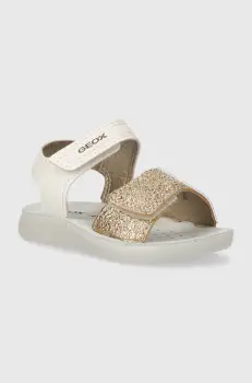 Geox sandale copii SANDAL LIGHTFLOPPY culoarea auriu imagine