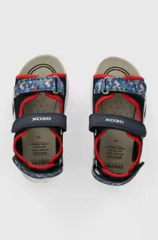 Geox sandale copii SANDAL MULTY culoarea albastru marin imagine