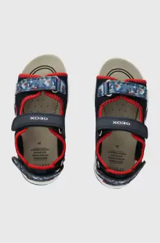 Geox sandale copii SANDAL MULTY culoarea albastru marin imagine