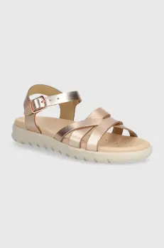 Geox sandale copii SANDAL SOLEIMA culoarea portocaliu imagine