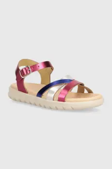 Geox sandale copii SANDAL SOLEIMA culoarea violet imagine
