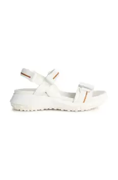 Geox sandale D SORAPIS GRIP femei, culoarea alb, cu platforma, D35TBB 04611 C1000 imagine