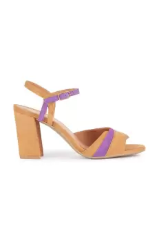 Geox sandale din piele intoarsa D NEW ERAKLIA 80 culoarea maro, D45RPD 00021 C6NG8 imagine