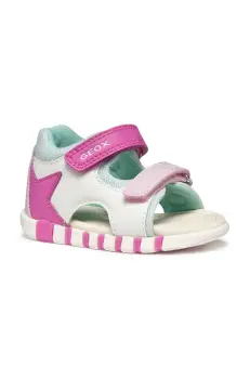 Geox sandale pentru copii IUPIDOO culoarea roz, B5517B.0BC14 imagine