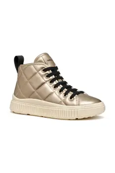 Geox tenisi copii LAQUINNY culoarea auriu, J56M3F.000NF imagine