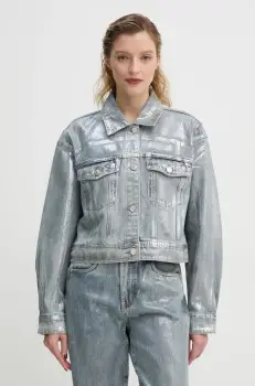 Gestuz geaca jeans femei, de tranzitie, 10909680 imagine