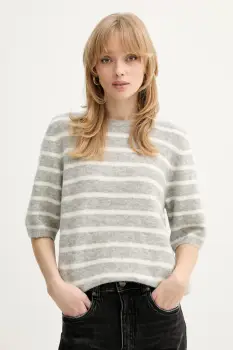 Gestuz pulover din amestec de lana imagine