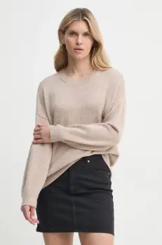 Gestuz pulover femei, culoarea bej, 10909852 imagine