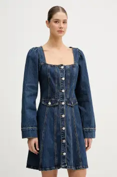 Gestuz rochie de denim imagine