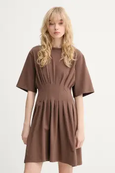 Gestuz rochie din bumbac cu elastan imagine