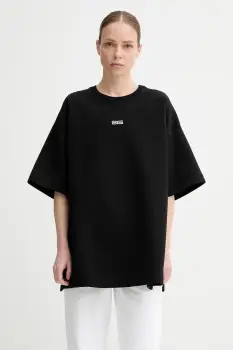 Gestuz tricou culoarea negru, 10910316 imagine