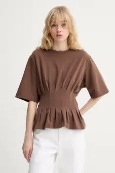 Gestuz tricou de dama din bumbac cu elastan imagine