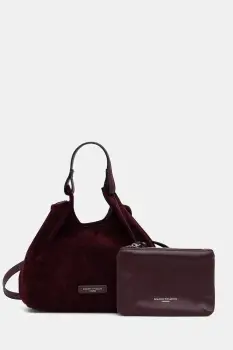 Gianni Chiarini geanta crossbody pentru femei din piele intoarsa DUA imagine