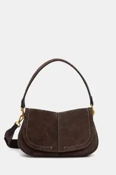 Gianni Chiarini geanta crossbody pentru femei din piele intoarsa HELENA ROUND imagine