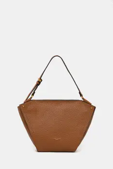 Gianni Chiarini geanta de mana din piele BLOOM culoare maro BS.11796.RNGDBL imagine